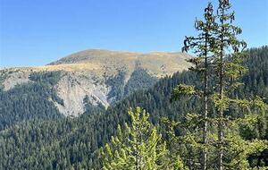 le Lauvet d'Ilonse au départ du col de la Sinne